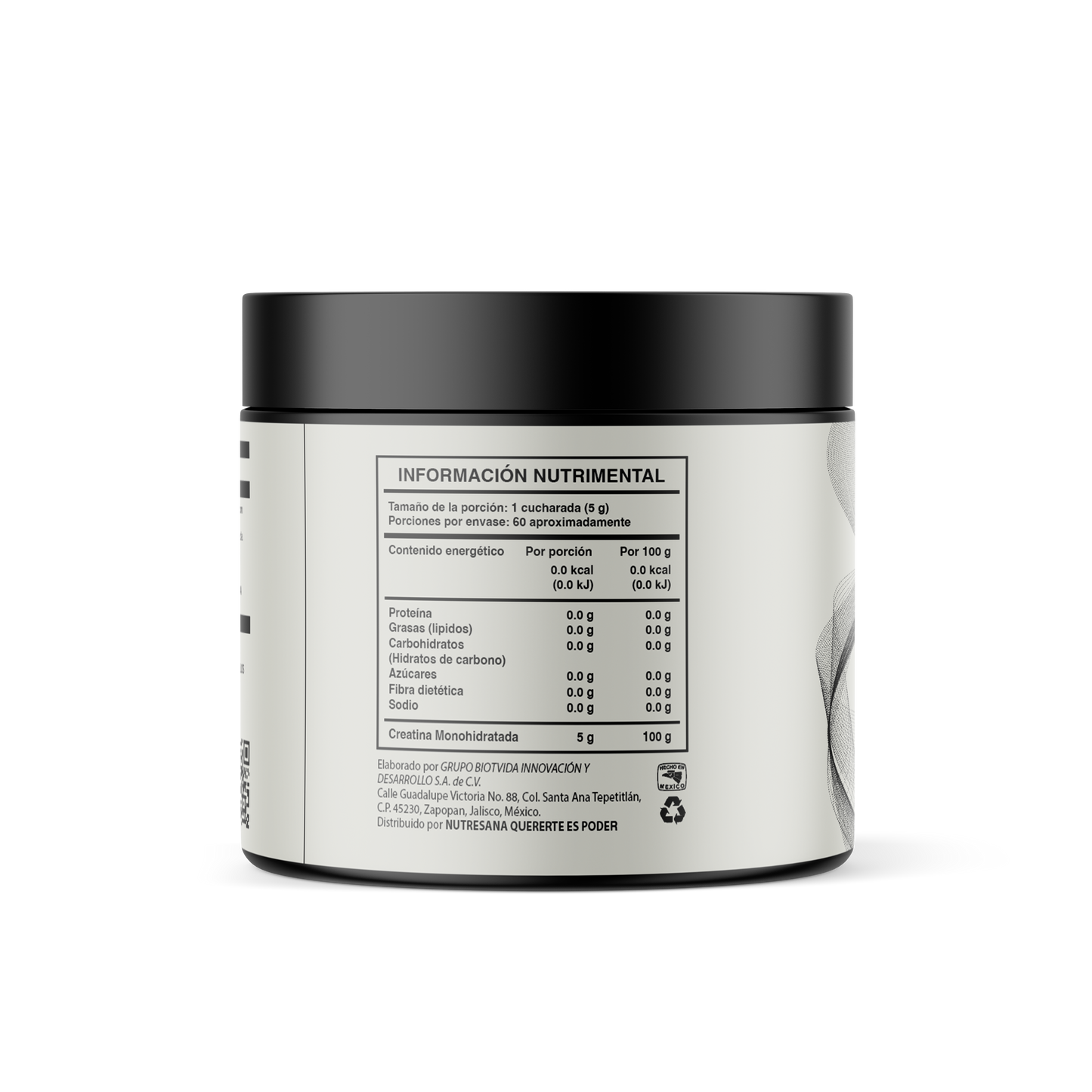 Creatina Monohidratada | 60 servicios | Alta Pureza