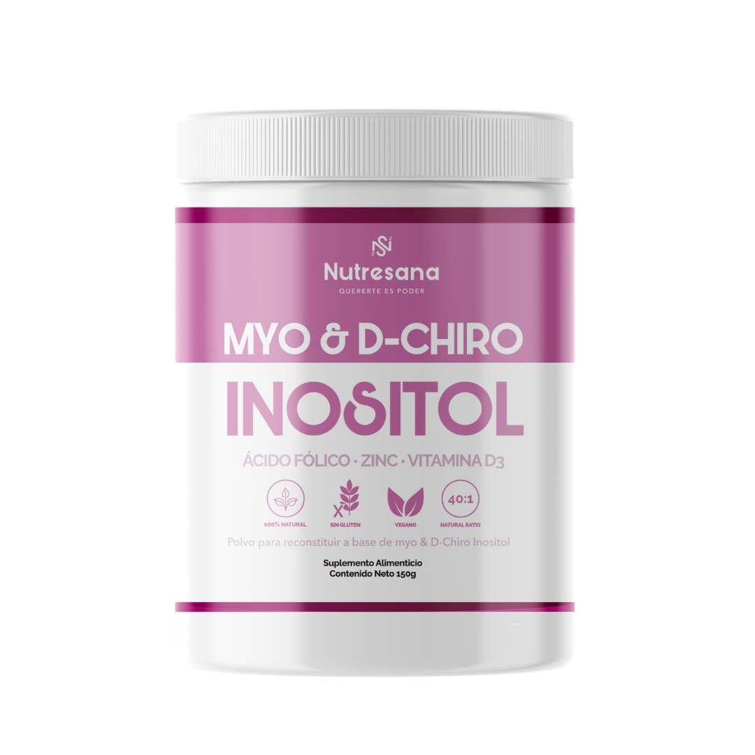 Myo & D-chiro Inositol (Regula tu Desequilibrio Hormonal)