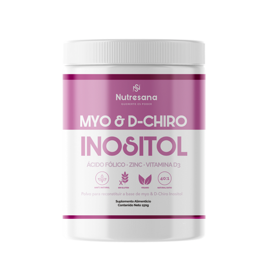 Myo & D-chiro Inositol (Regula tu Desequilibrio Hormonal)