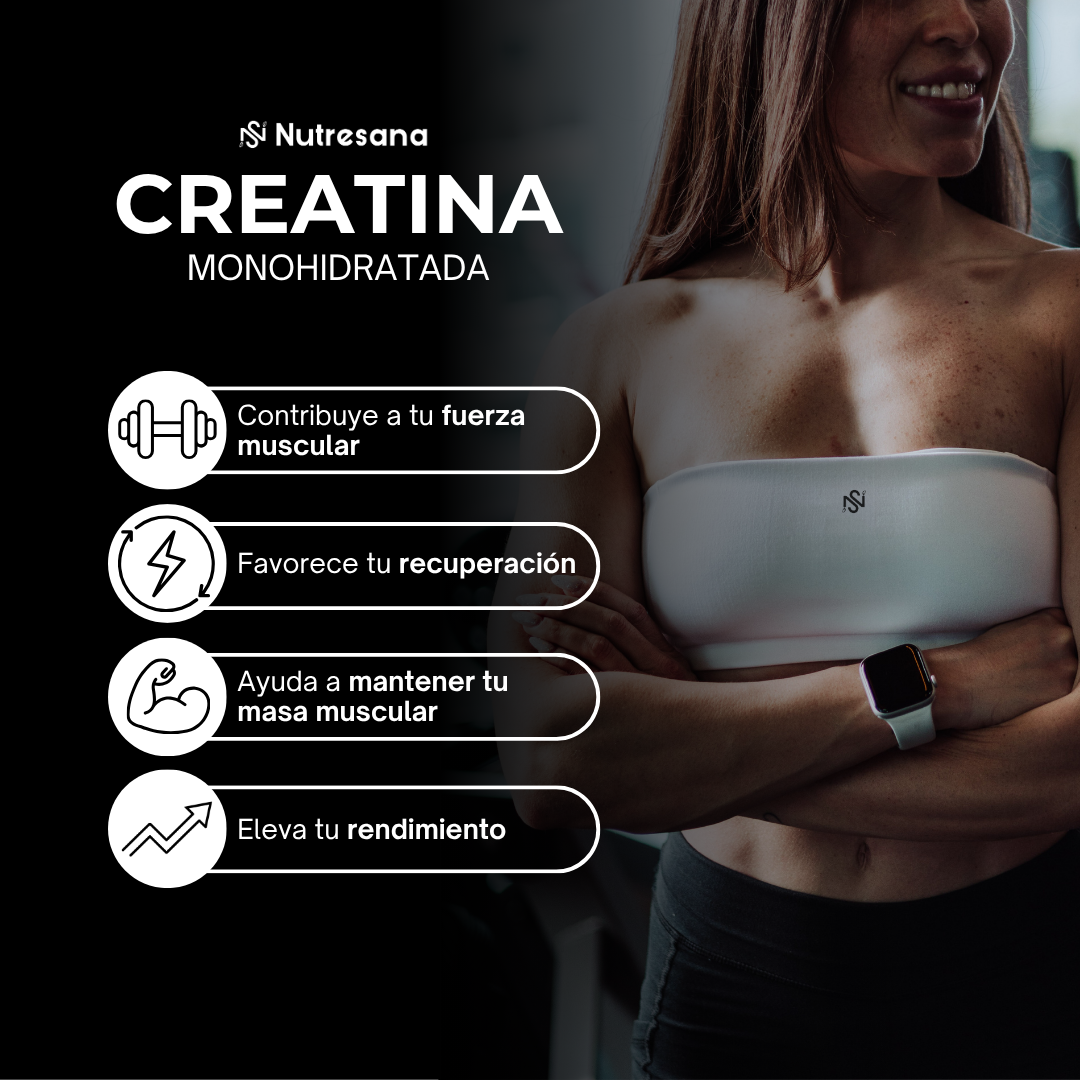 Creatina Monohidratada | 60 servicios | Alta Pureza