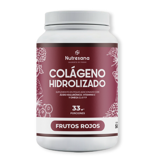Colágeno hidrolizado sabor Frutos Rojos