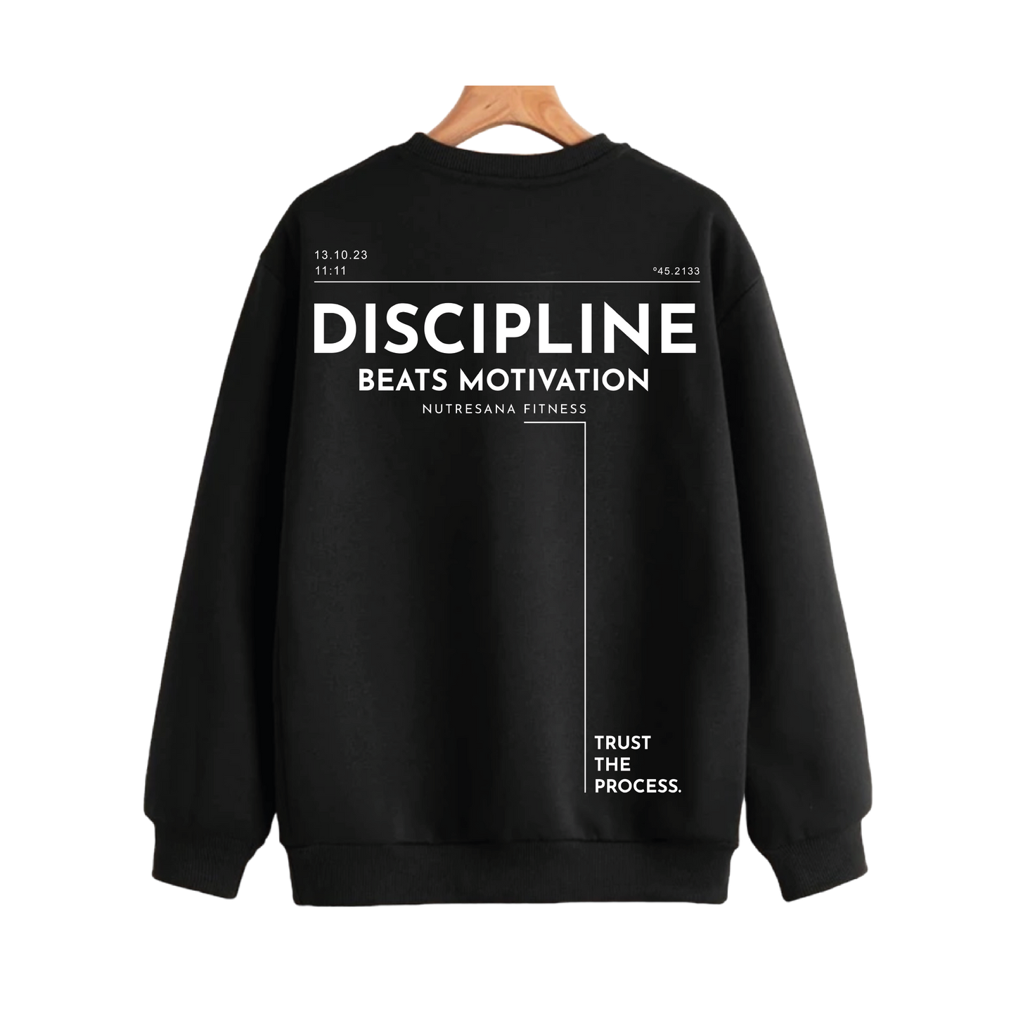 Discipline sudadera