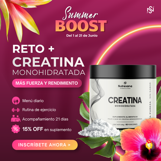 RETO BOOST + Creatina