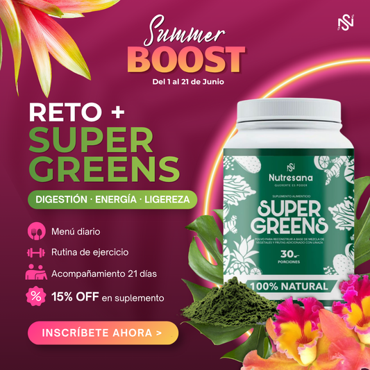 RETO BOOST + Super greens