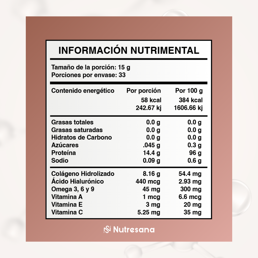 Colágeno hidrolizado sabor Coco
