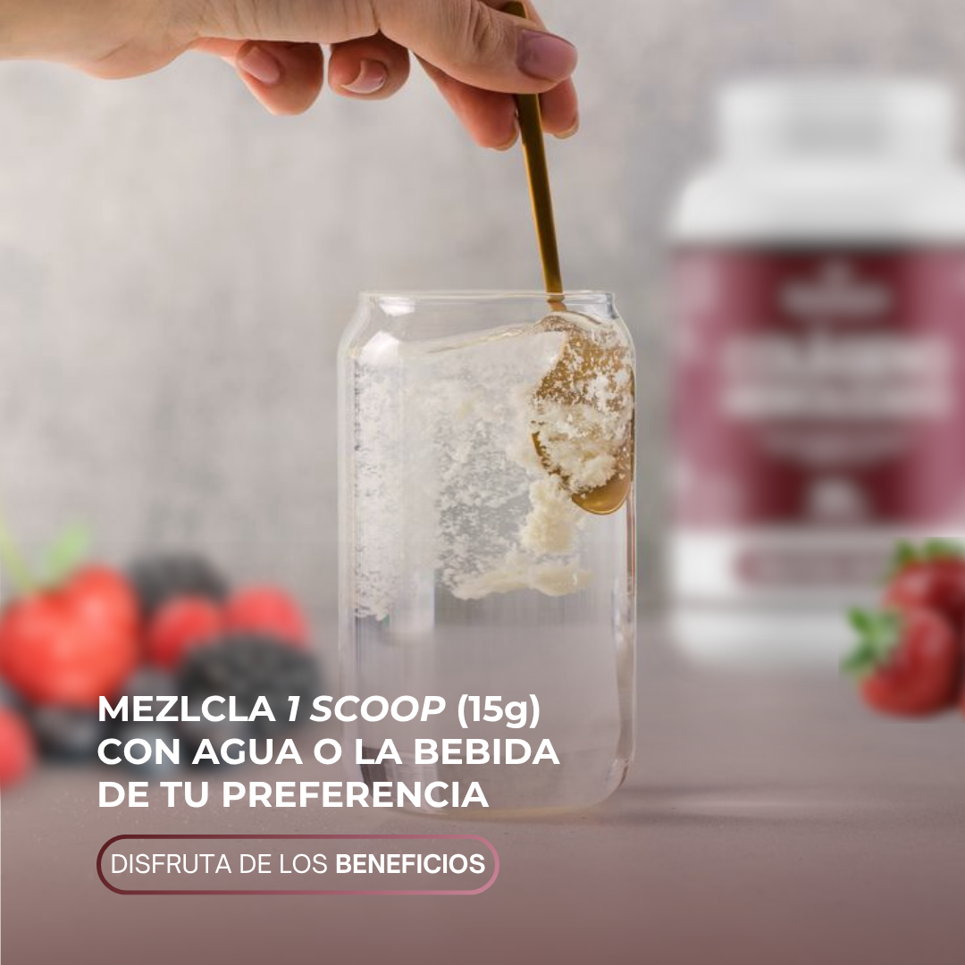 Colágeno hidrolizado sabor Frutos Rojos