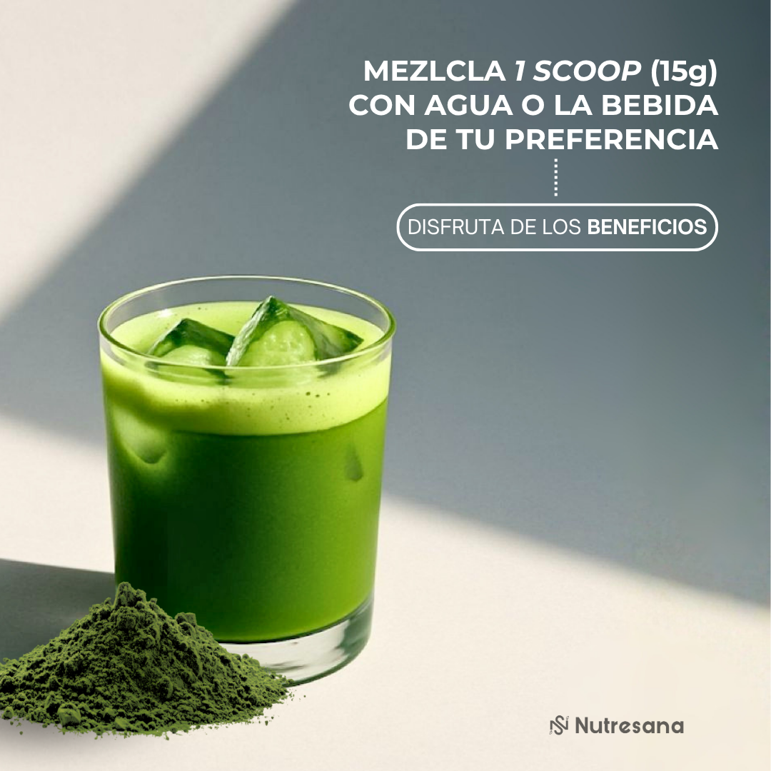 Super Greens | Mezcla de verduras + Linaza | 30 servicios